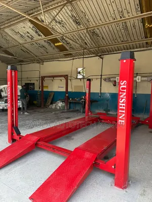 Best Design 3d Wheel Alignment and Four Post Lift Machine Sunshine