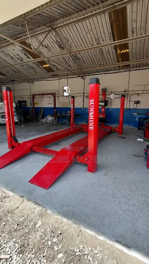 Sunshine Italy Sm-5 3d Wheel Alignment + 4 Post Lift Combo 