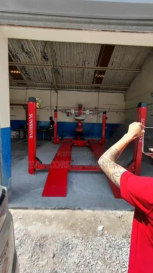 Sunshine Italy Sm-5 3d Wheel Alignment + 4 Post Lift Combo 