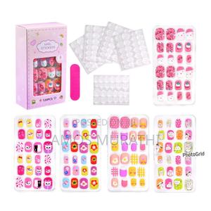 120/24pcs/Box Kids Cartoon Pattern Wearing Fake Nails - thumbnail 2