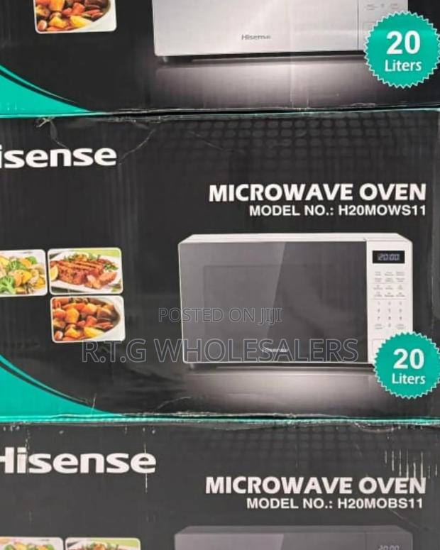 Hisense Silver 20l Digital Microwave Oven
