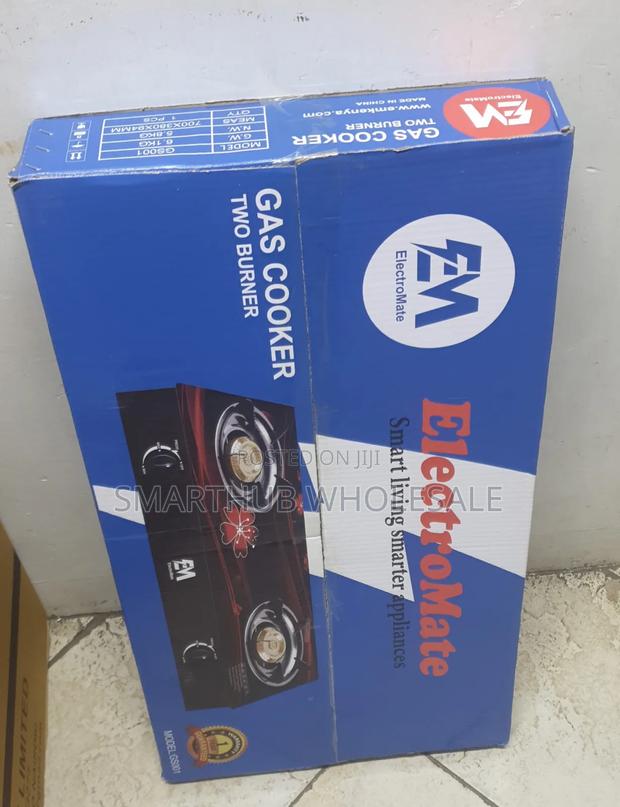 Electromate Double Burner Glasstop - main view