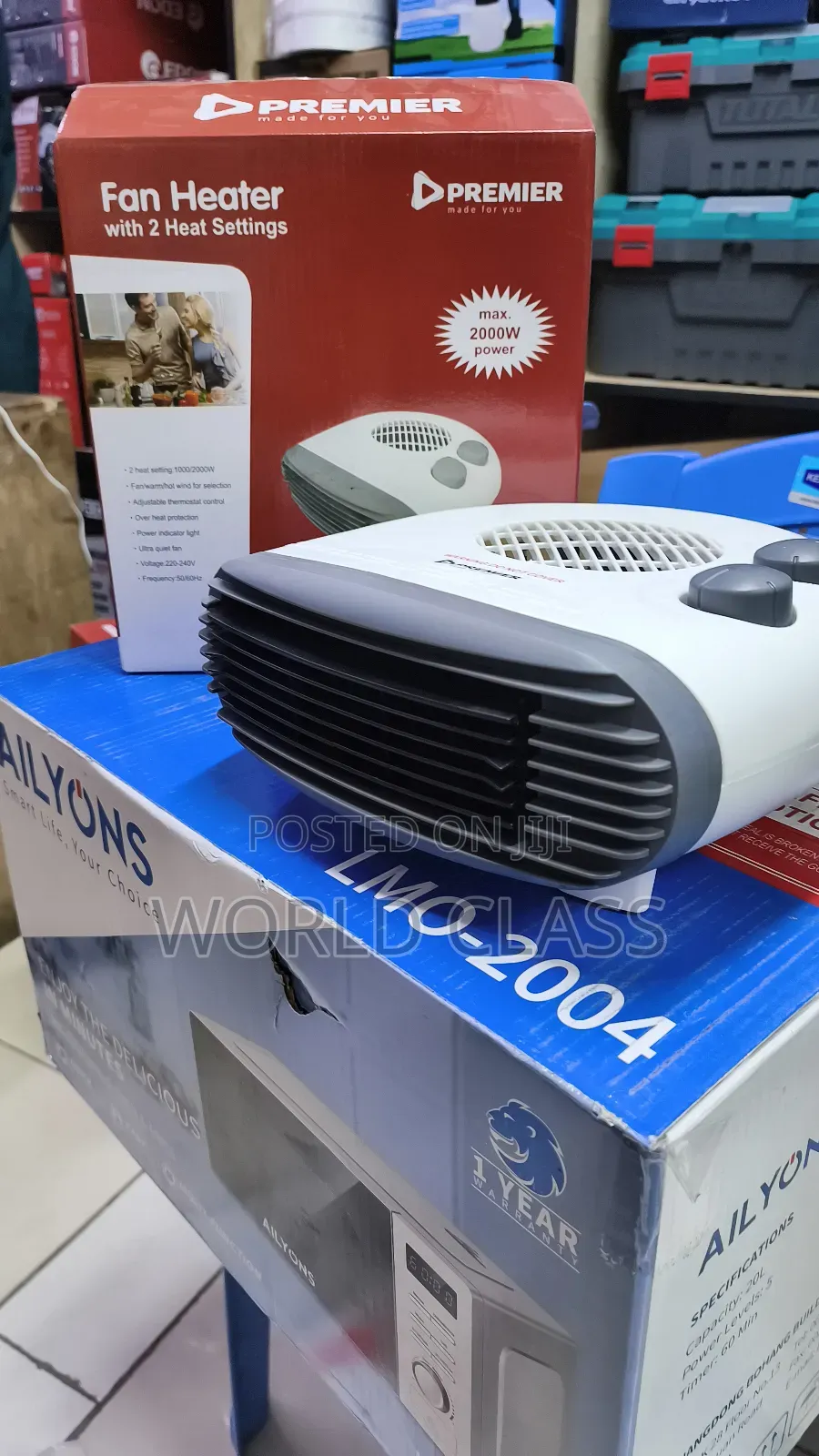 Premier Fan Heater 2000w