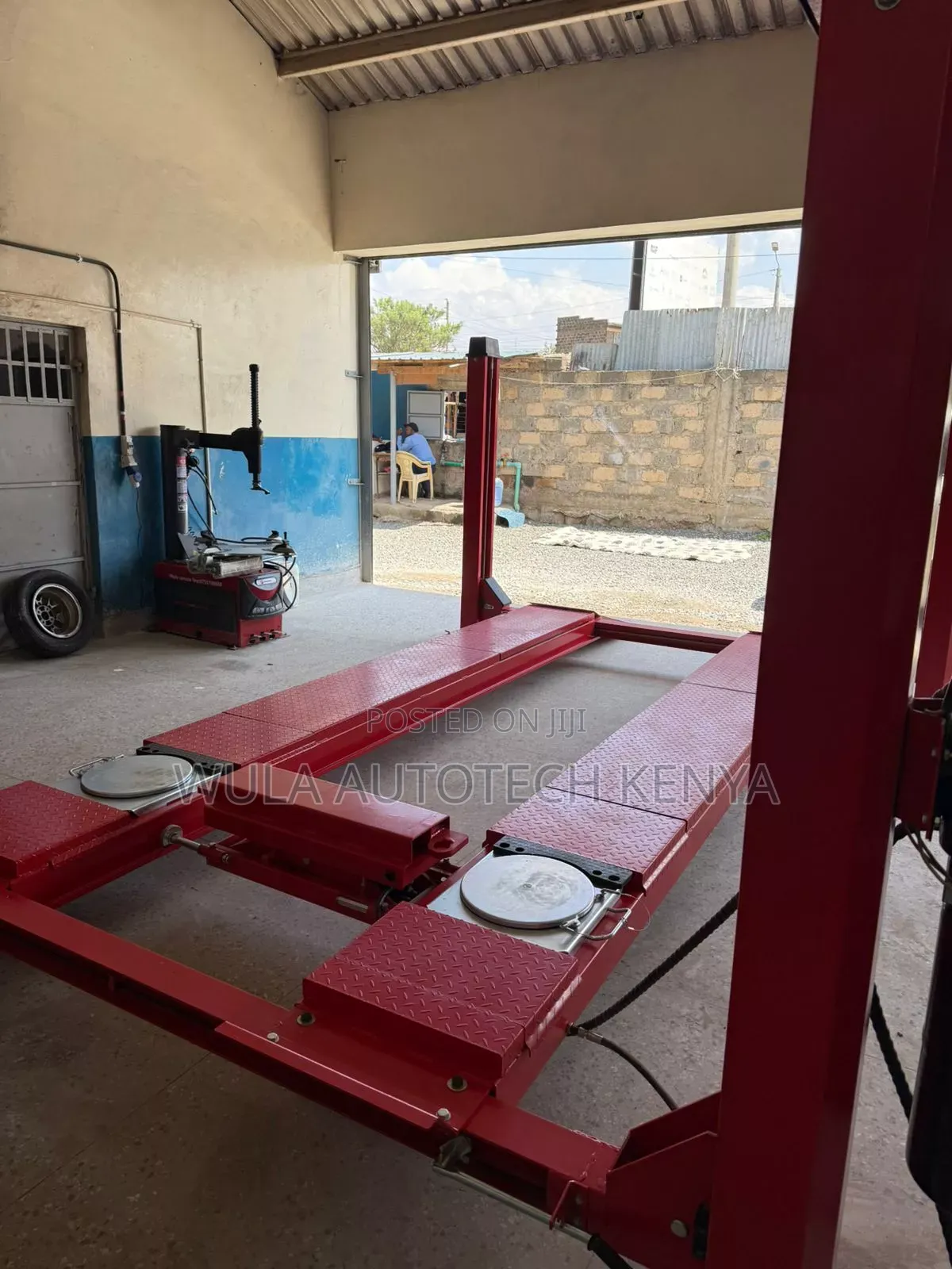 High Quality Heavy Duty Machinery Four Post Lift Machine Sunshine