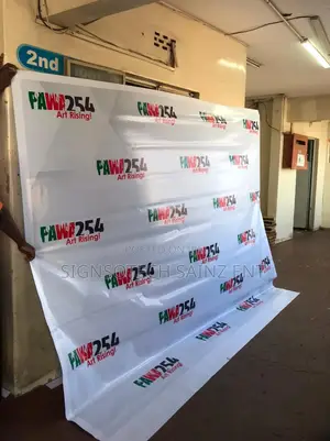 Backdrop Banners Printing Installation