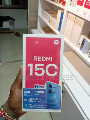 New Xiaomi Redmi 15C 4G 256 GB Black