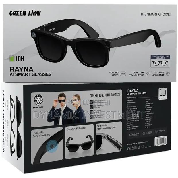 Green Lion Ai Smart Glasses With Chatgpt-Powered Ai Voice Assistant