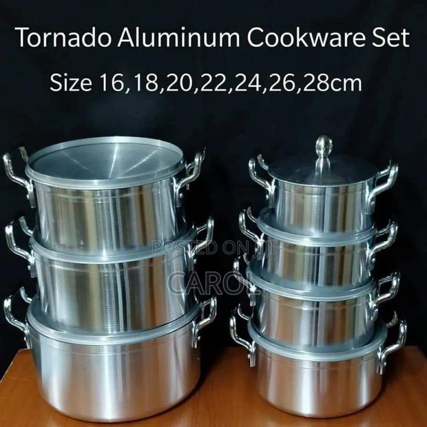 Aluminium Cookware Set Available in 14pcs