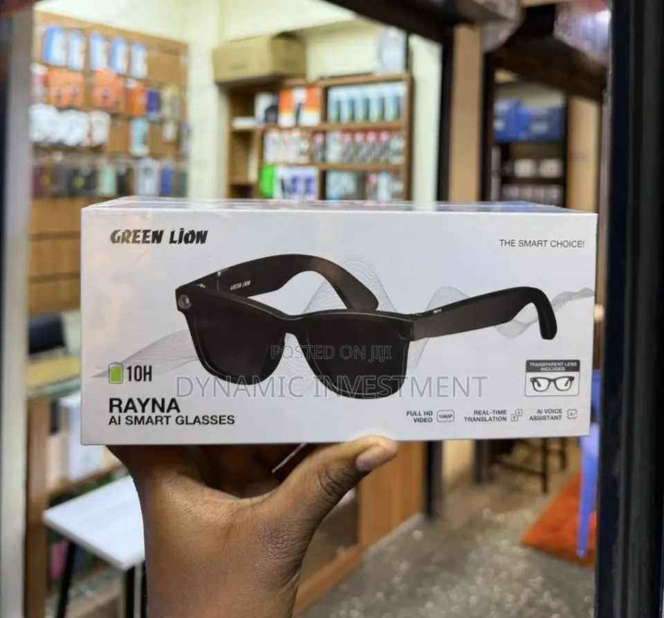 Green Lion Rayna Ai Smart Glasses Ai Voice Assistant Video and Camera