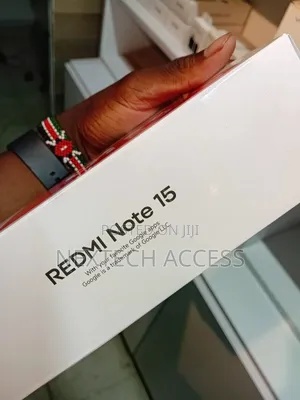New Xiaomi Redmi Note 15 256 GB Black