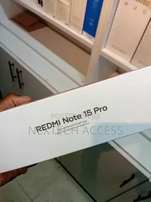 New Xiaomi Redmi Note 15 Pro 256 GB Black