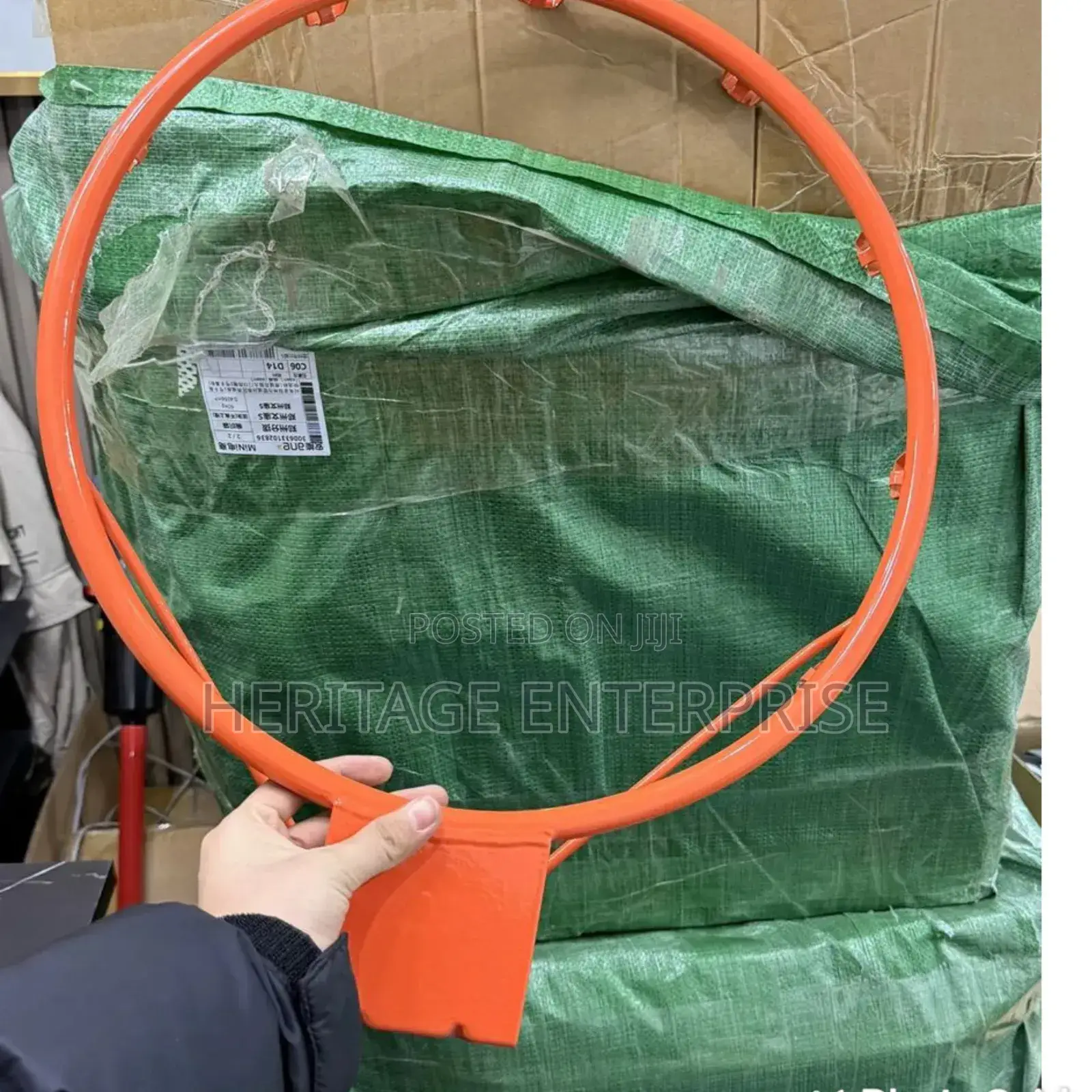 Basketball Rim Round 10-Ordinary Orange