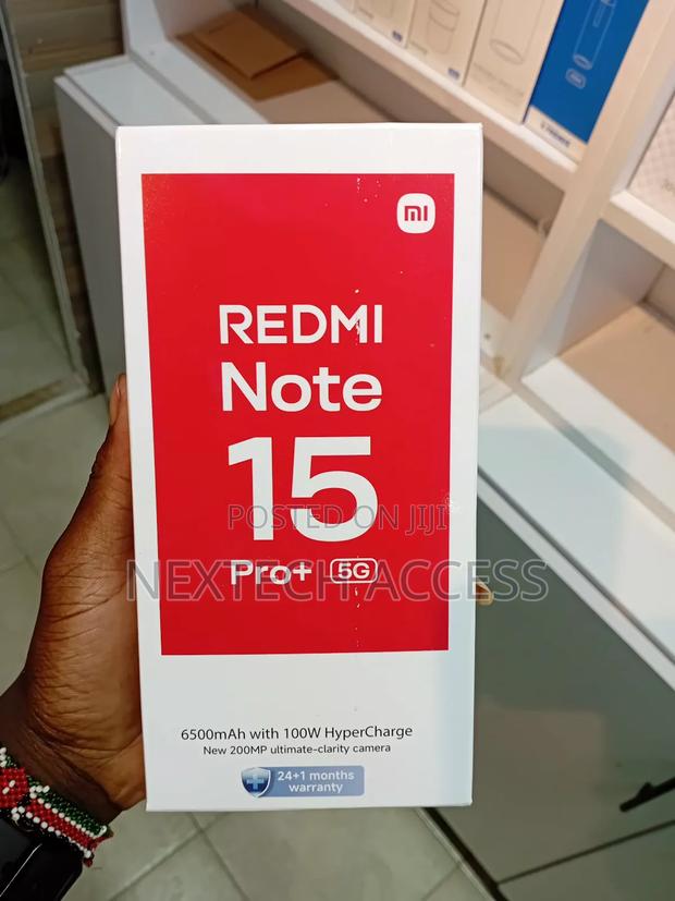 New Xiaomi Redmi Note 15 Pro+ 256 GB Black - main view