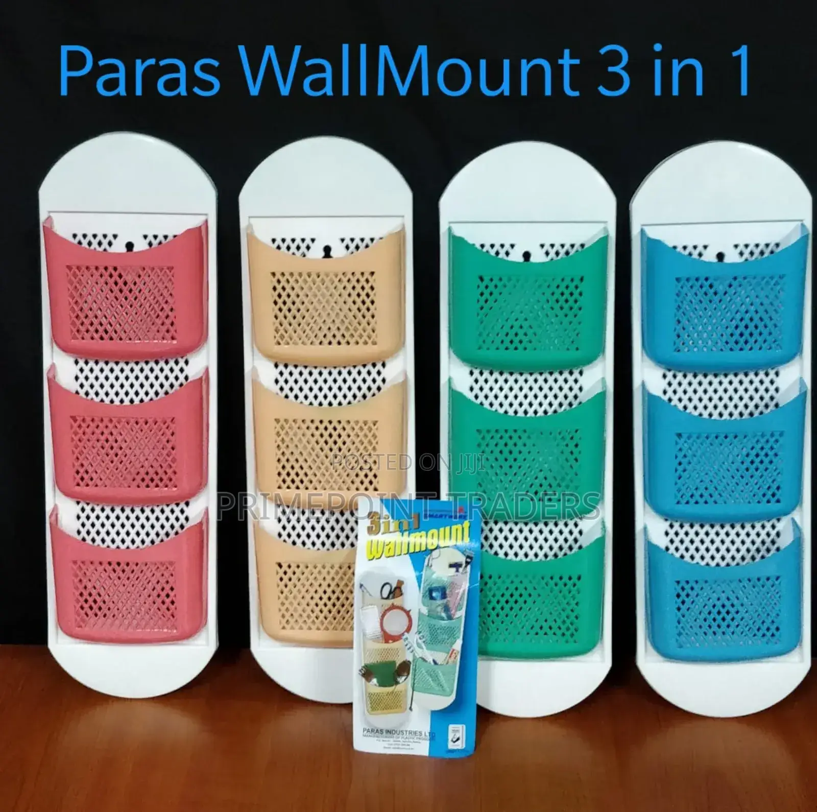 3in1 Paras Plastic Wall Mount