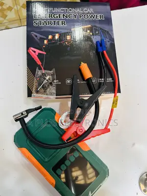 Vq201 Jumpstarter + Tyre Inflator – Powerful 2-in-1 Car Emergency Kit