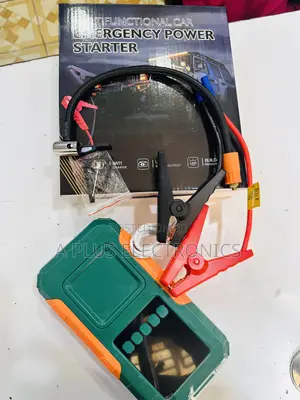 Vq201 Jumpstarter + Tyre Inflator – Powerful 2-in-1 Car Emergency Kit
