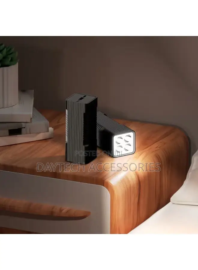 Porodo 10000mah Power Bank Lumera Portable Charger With Flashlight.