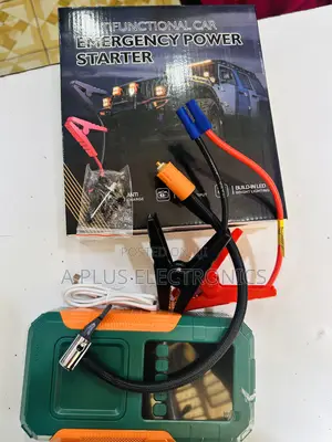 Vq201 Jumpstarter + Tyre Inflator-Portable Car Booster Air Pump