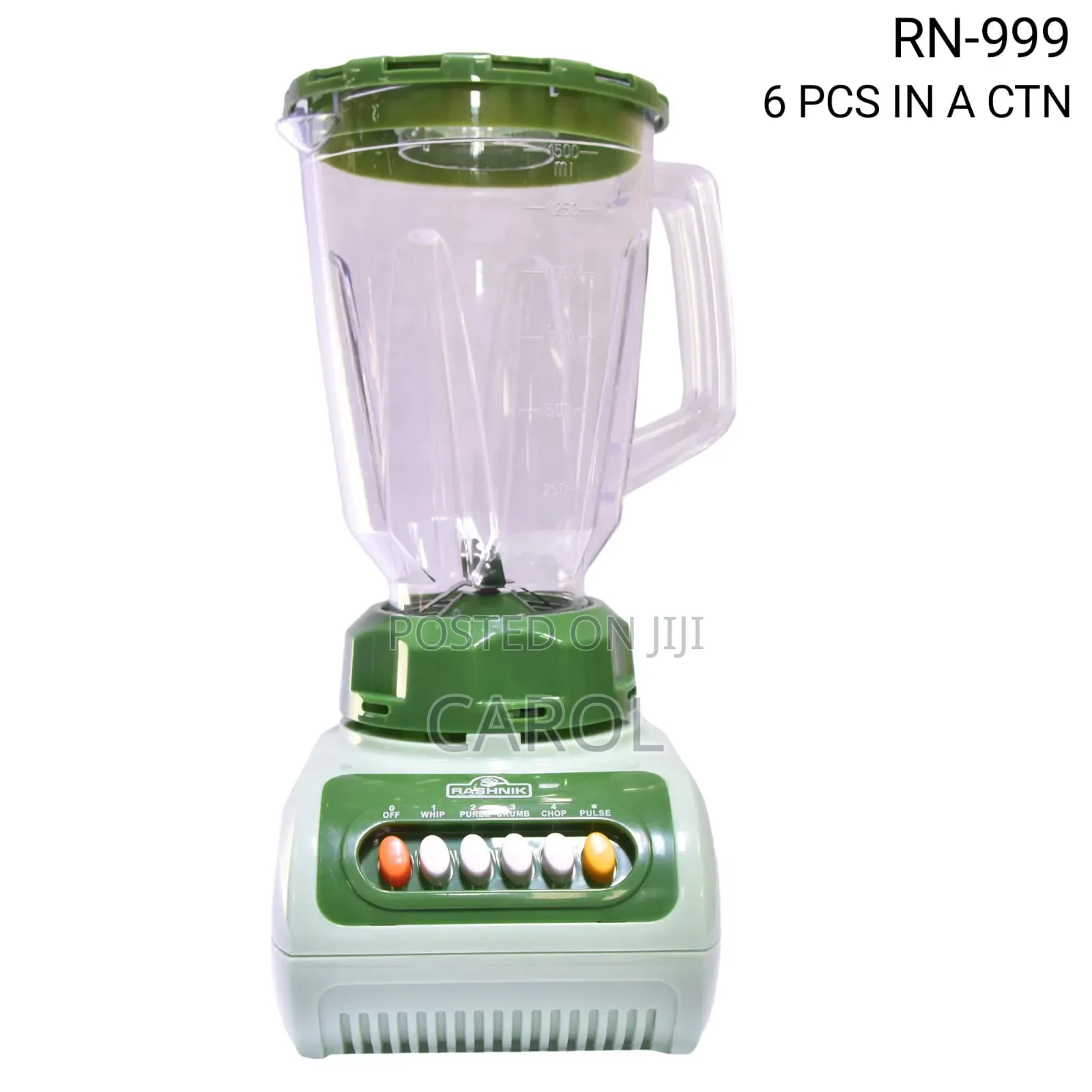 Rashnik 2 in 1 Blender With Grinding Machine