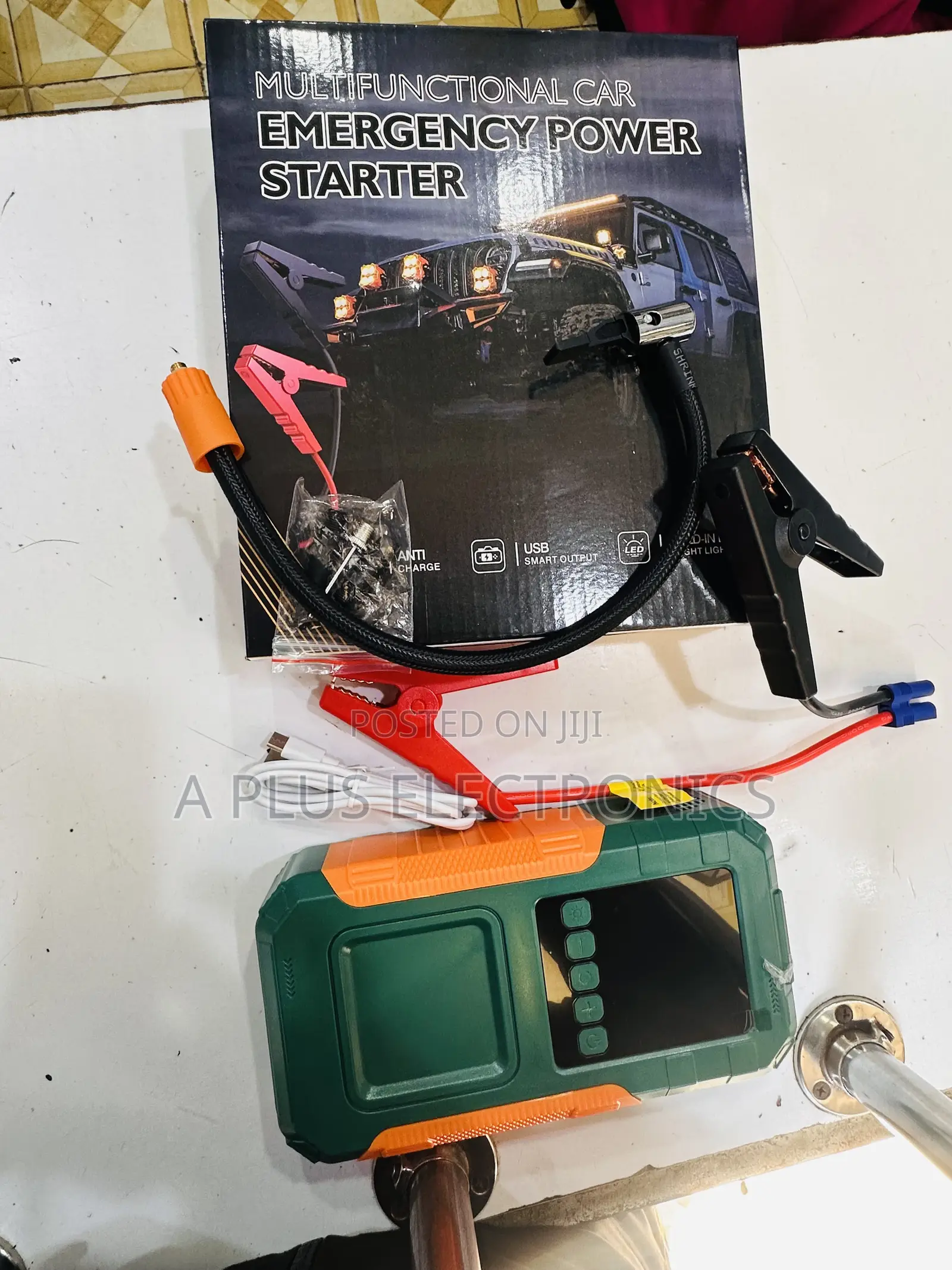 Vq201 Jumpstarter + Tyre Inflator – Fast Charging Heavy Duty