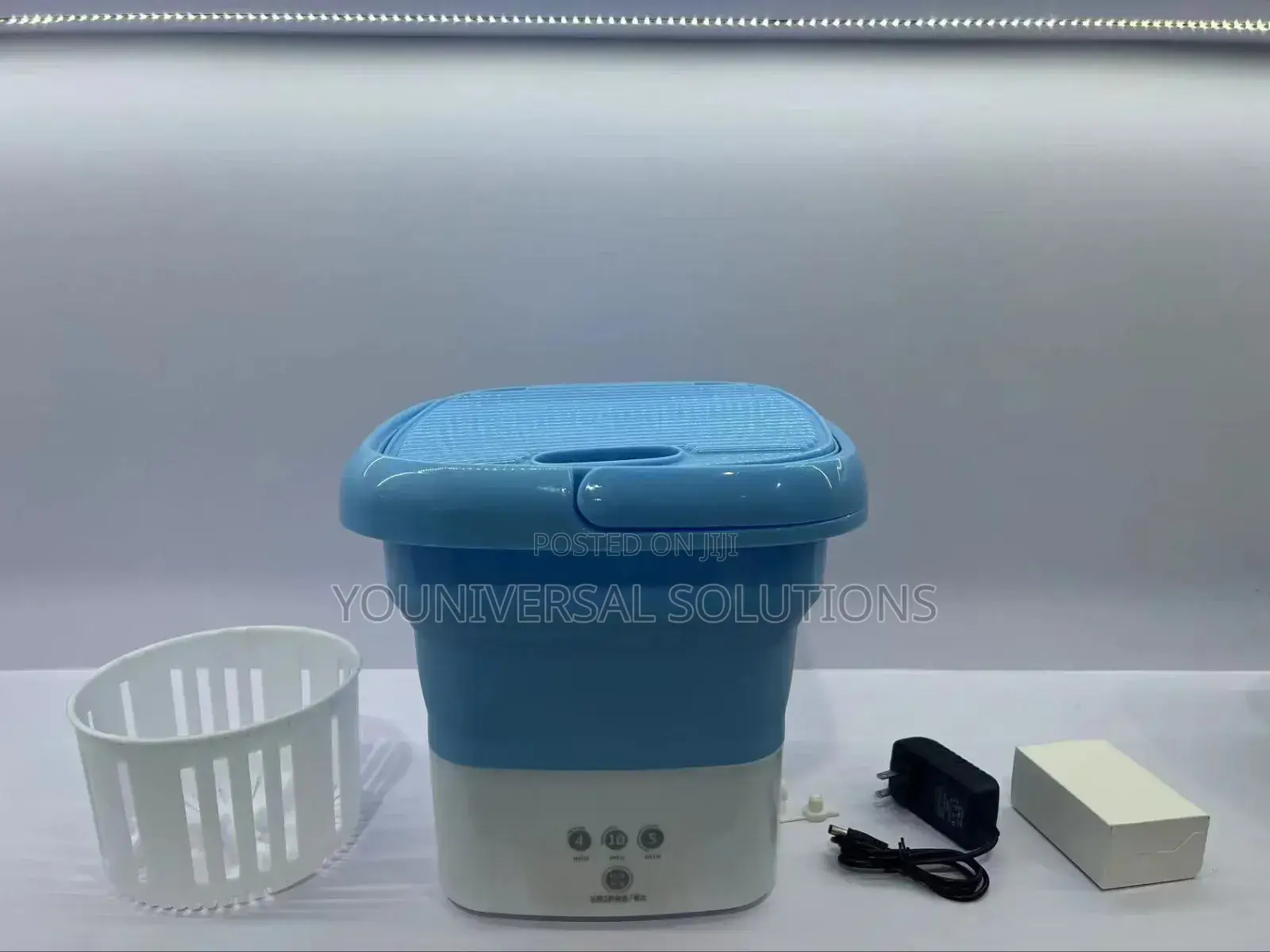 10l Collapsible Mini Washing Machine With Dryer