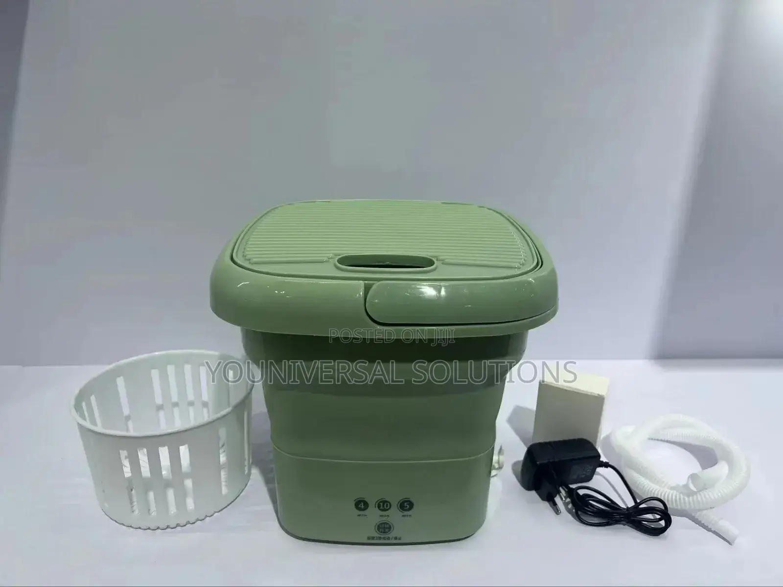 10l Collapsible Mini Washing Machine With Dryer