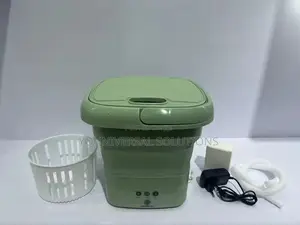 10l Collapsible Mini Washing Machine With Dryer