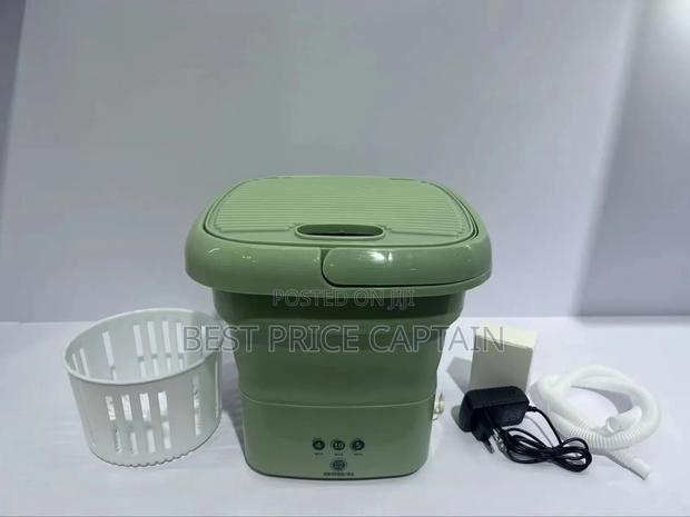 10l Collapsible Mini Washing Machine With Dryer - thumbnail 3