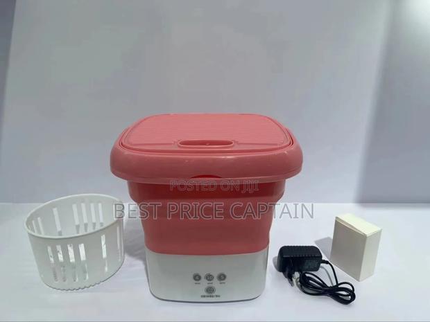 10l Collapsible Mini Washing Machine With Dryer - thumbnail 4