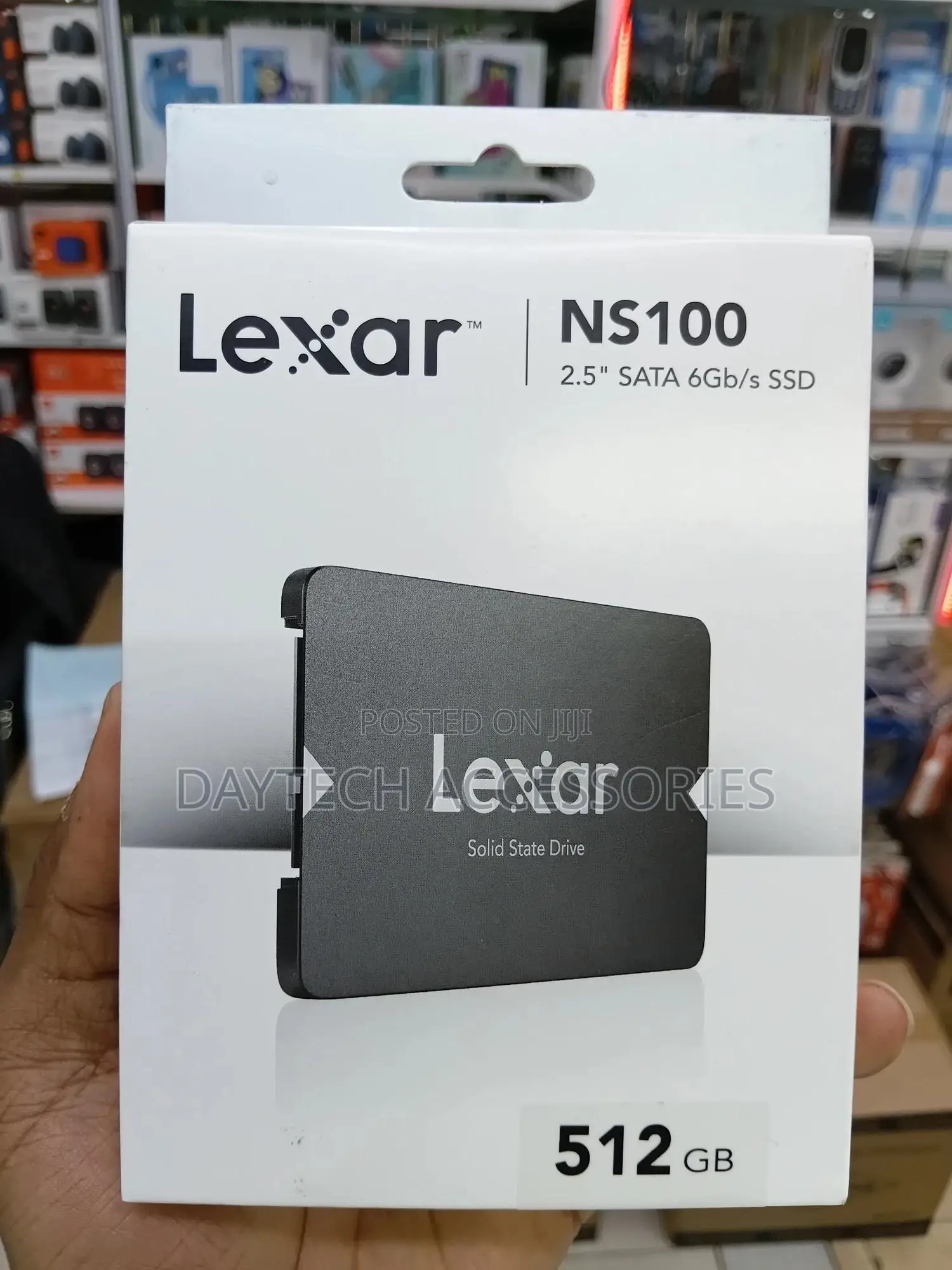 Lexar Ns100 2.5" Sata Iii Solid State Drive (Ssd) With 512gb Capacity.