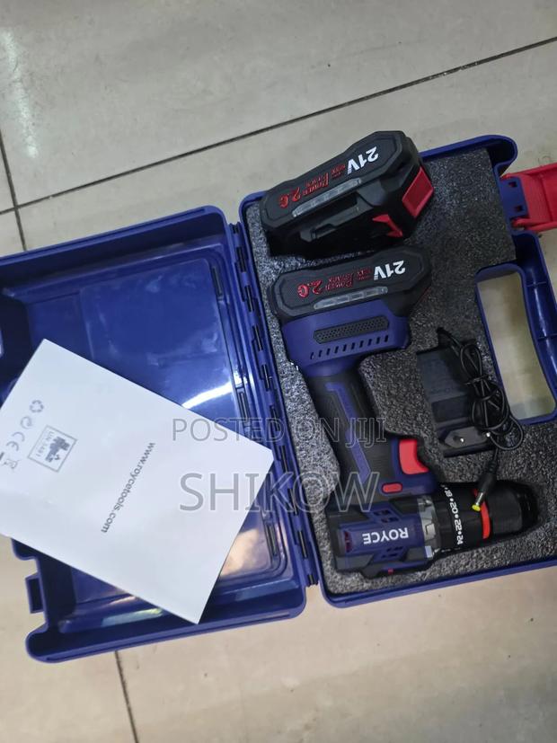 Royce 21v Brushless Drill – Maximum Power - main view