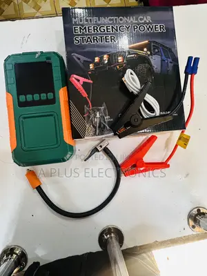 Vq201 Jumpstarter + Tyre Inflator – Digital Air Compressor With Led