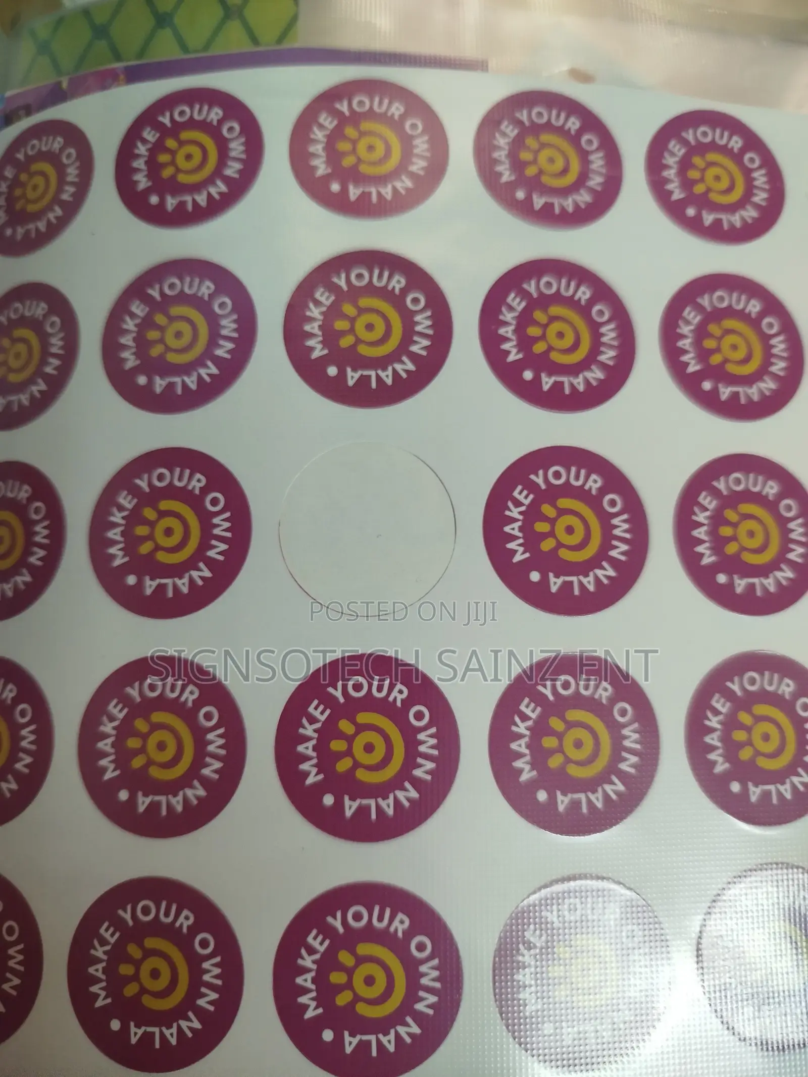 Print N Cut Customized Sticker Labels