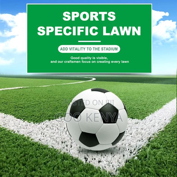 Home Carpet; Professional Soccer Field Artificial Turf Grass Roll - thumbnail 4