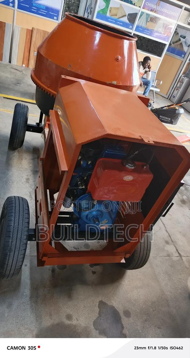 Titan 500l Heavy Duty Concrete Mixer - thumbnail 3