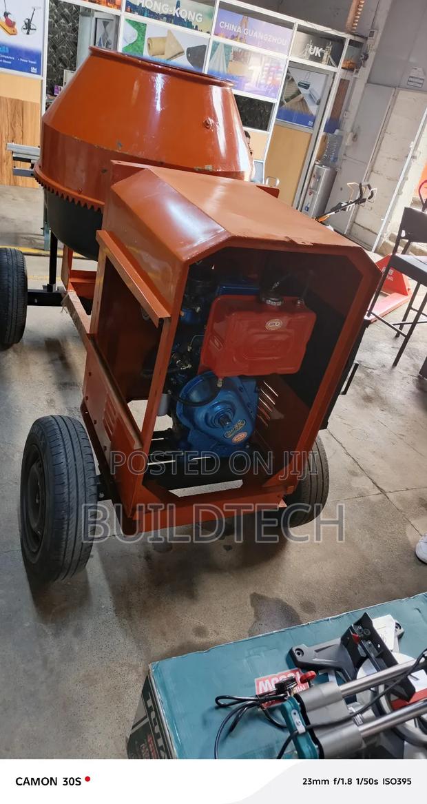 Titan 500l Construction Concrete Mixer - thumbnail 2