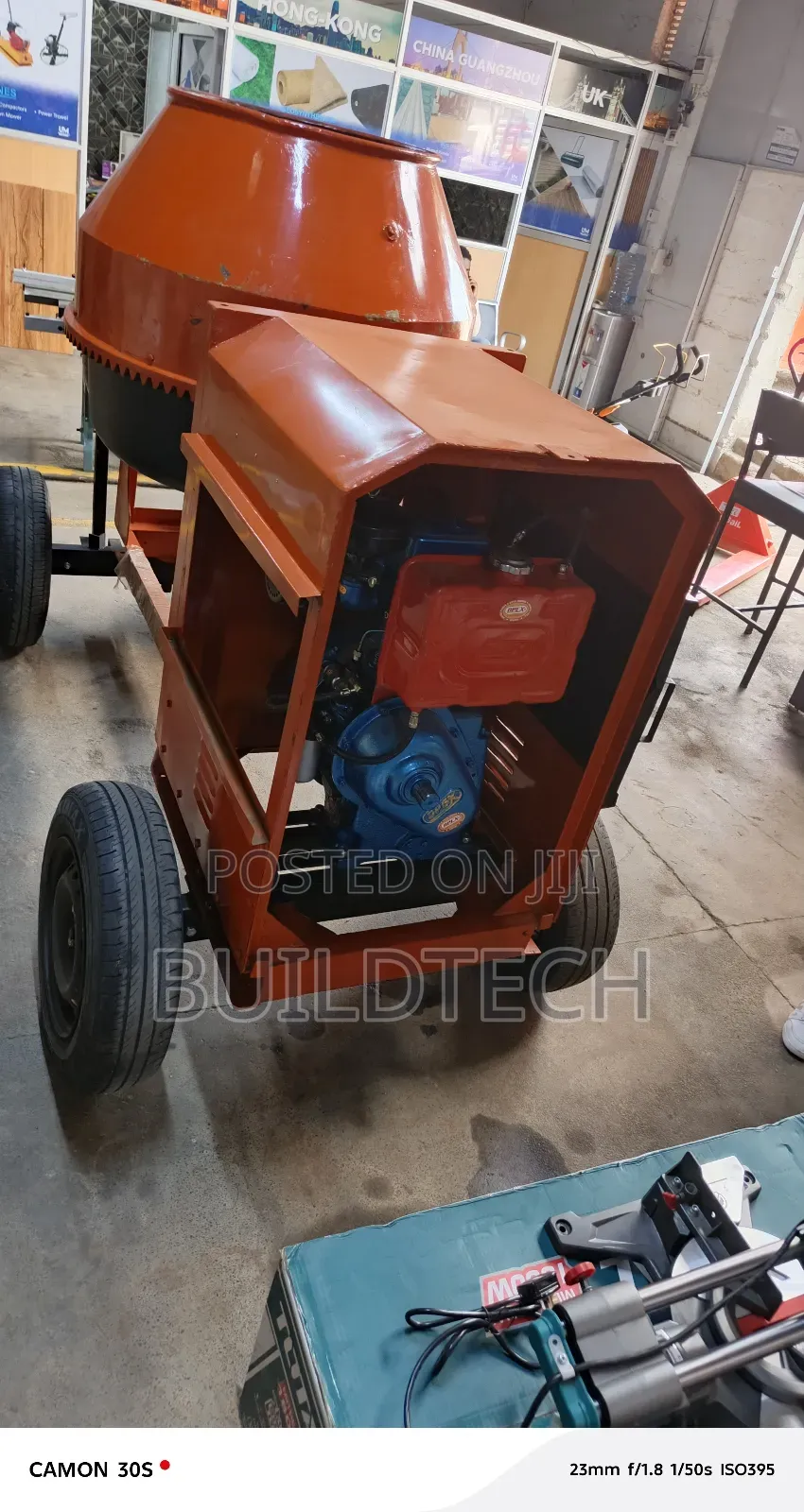 Titan 500l Construction Concrete Mixer