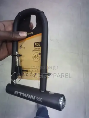 540gms 17cms Shackle Length Bicycle U-lock Steel And Rubber 2 Keys