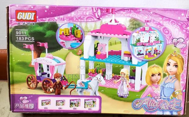 183 Girls Building Blocks/ Girls Toy Blocks
