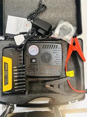 Tm15 Jumpstarter With Compressor for Tyre Inflation – Heavy Duty