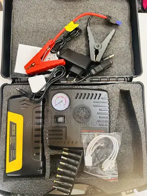 Tm15 Jumpstarter With Compressor for Tyre Inflation – 4-in-1