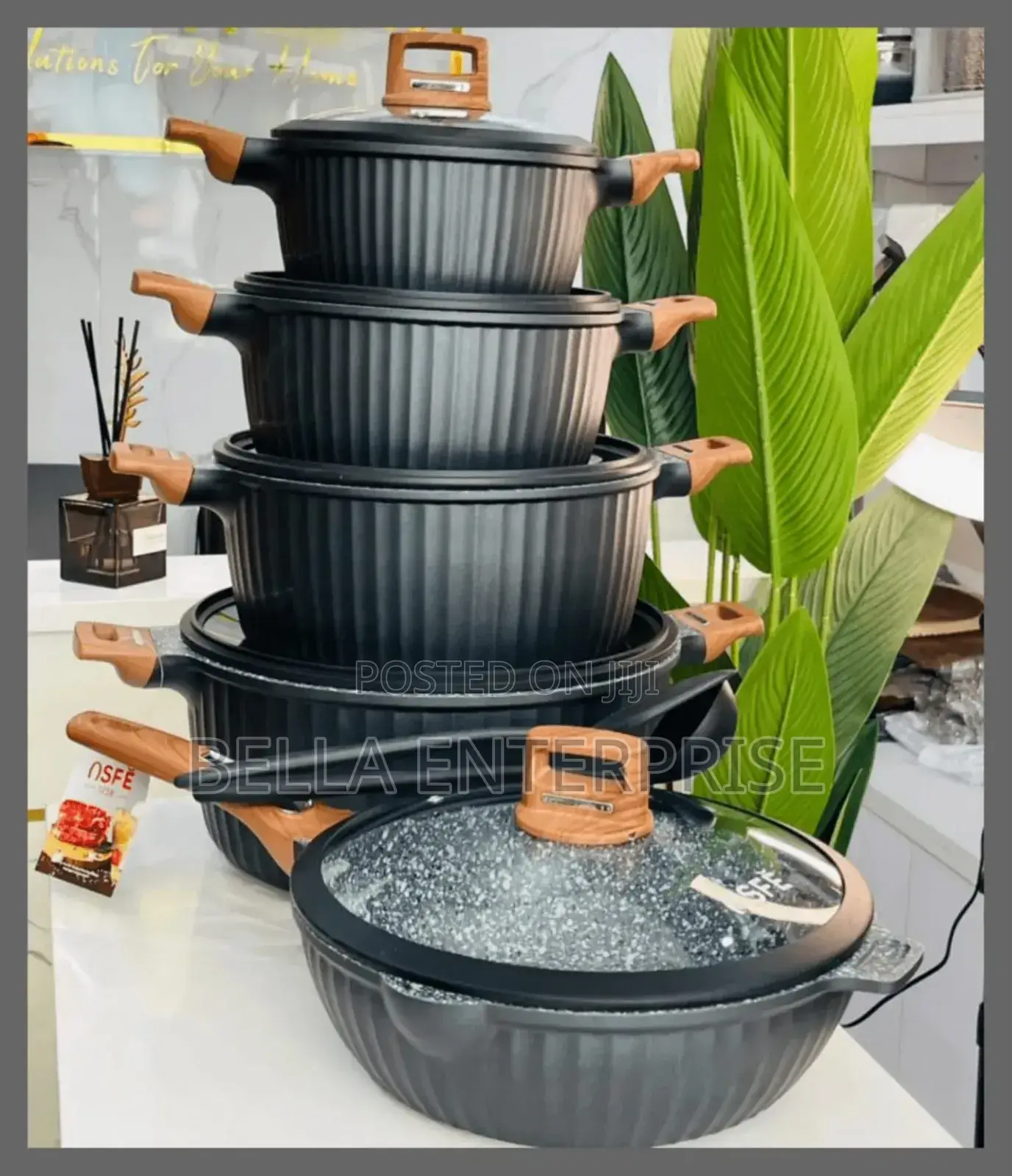 Osfe Quality Granite Cookware Set — Durable, Elegant, and Built To