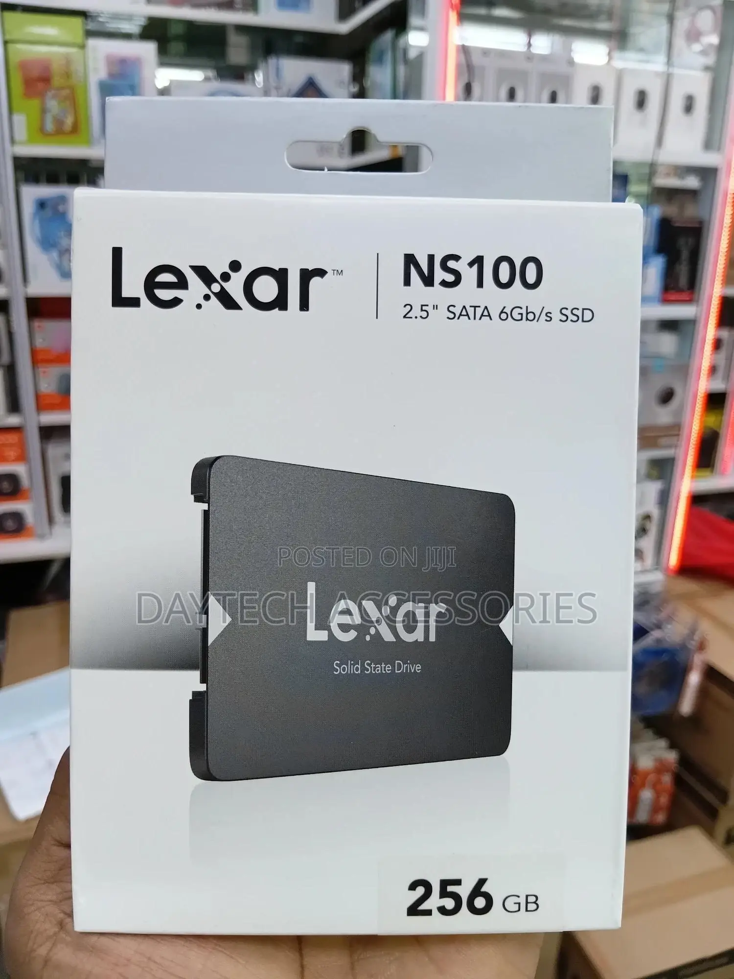 Lexar Ns100 2.5 Sata SSD 256gb - Grey
