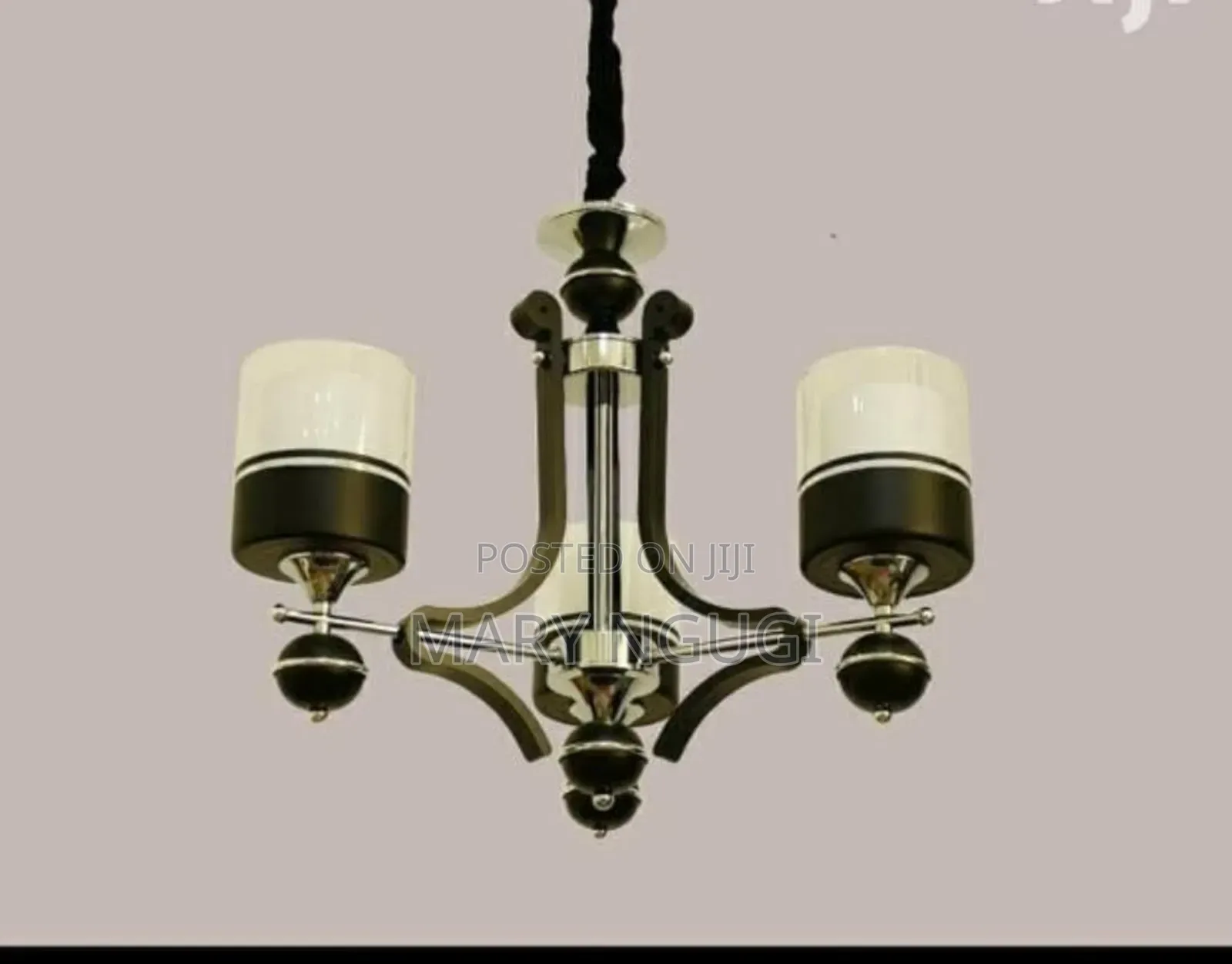 3 Arm Chandelier