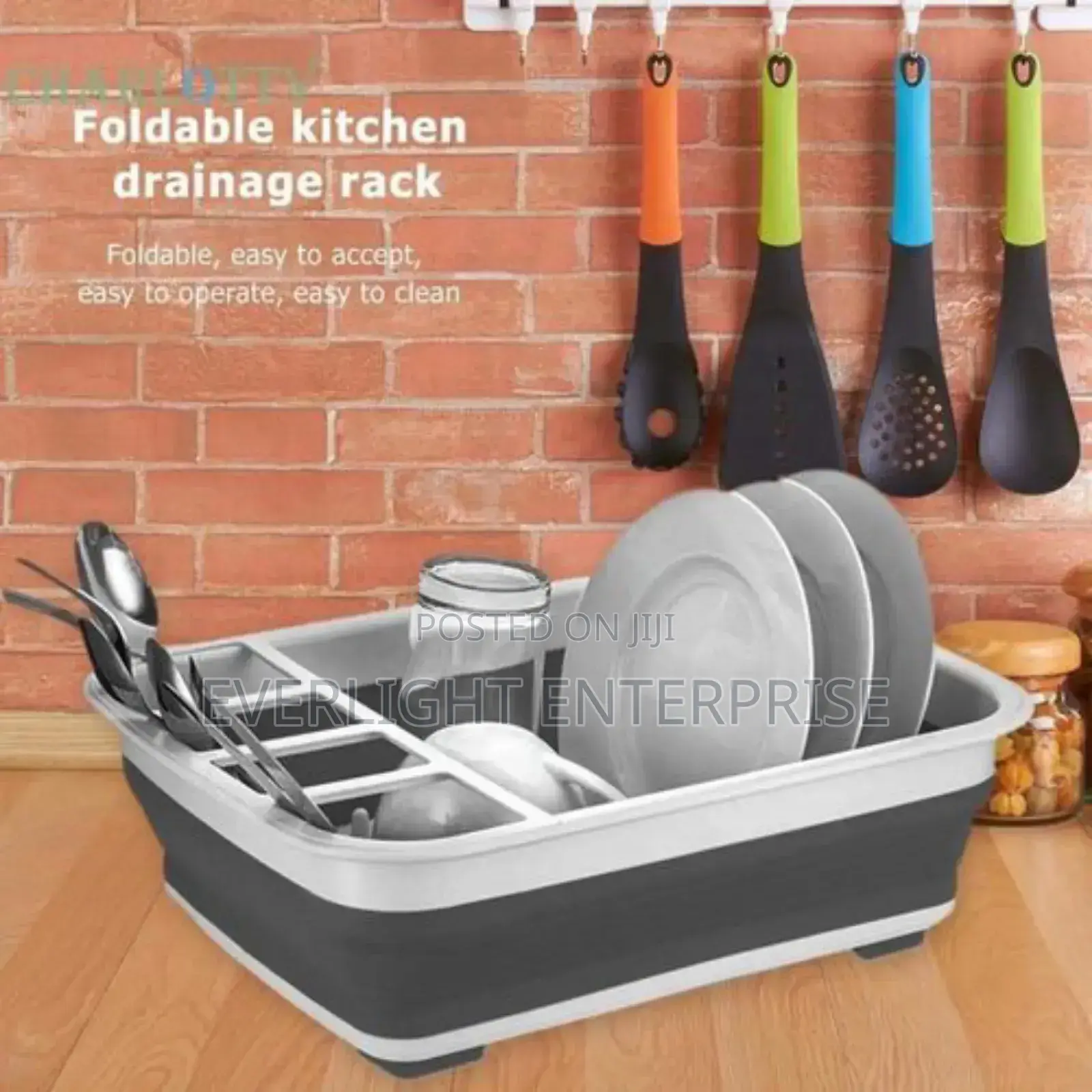 Collapsible Dish Rack Drainer
