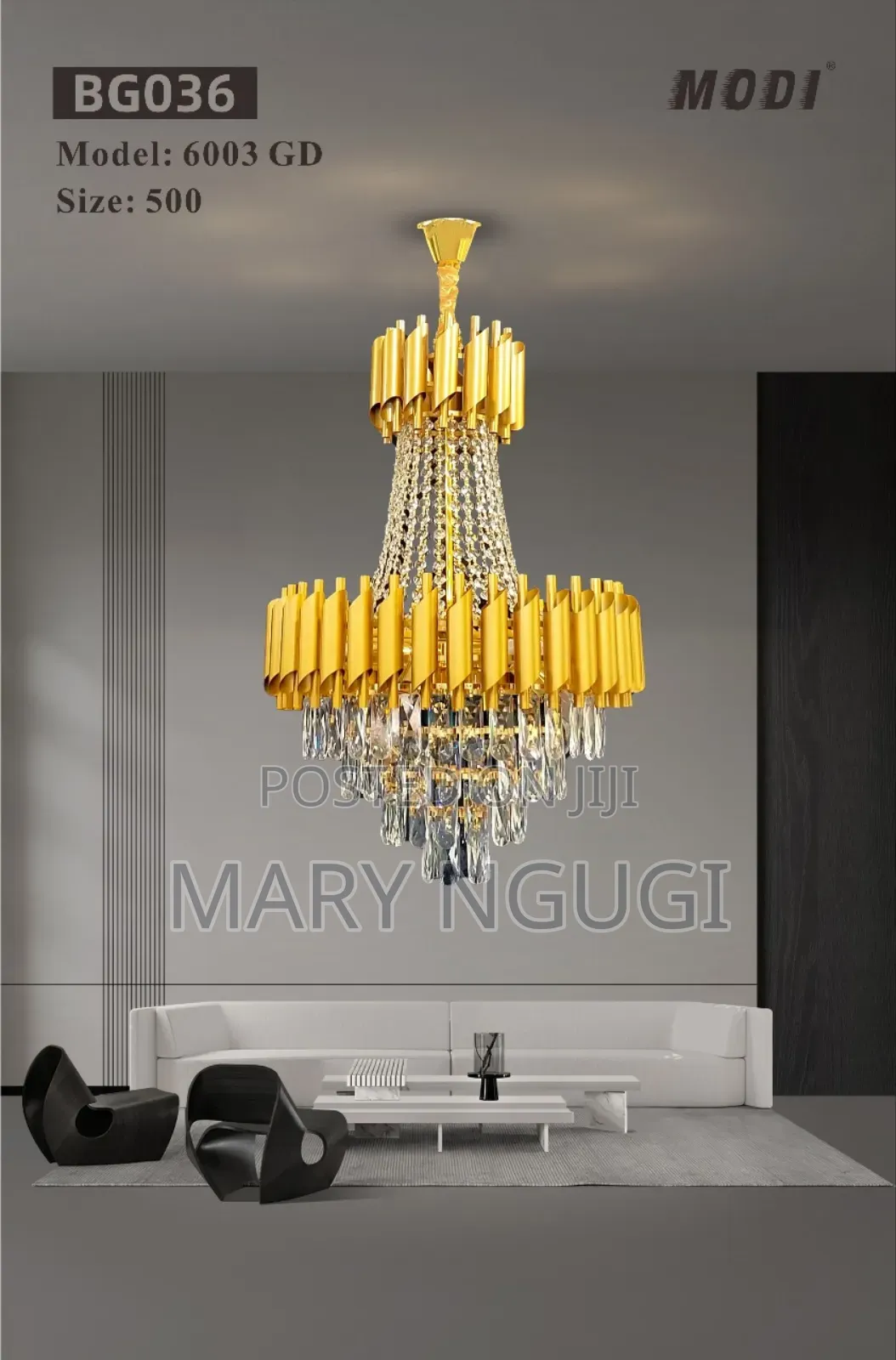 2 Tier Chandelier