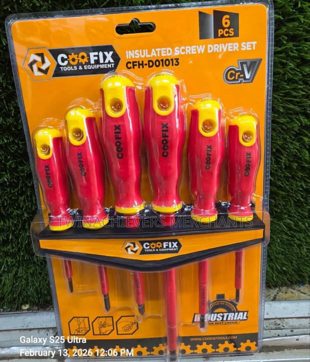 6pcs Insulated Screwdrivers - main view