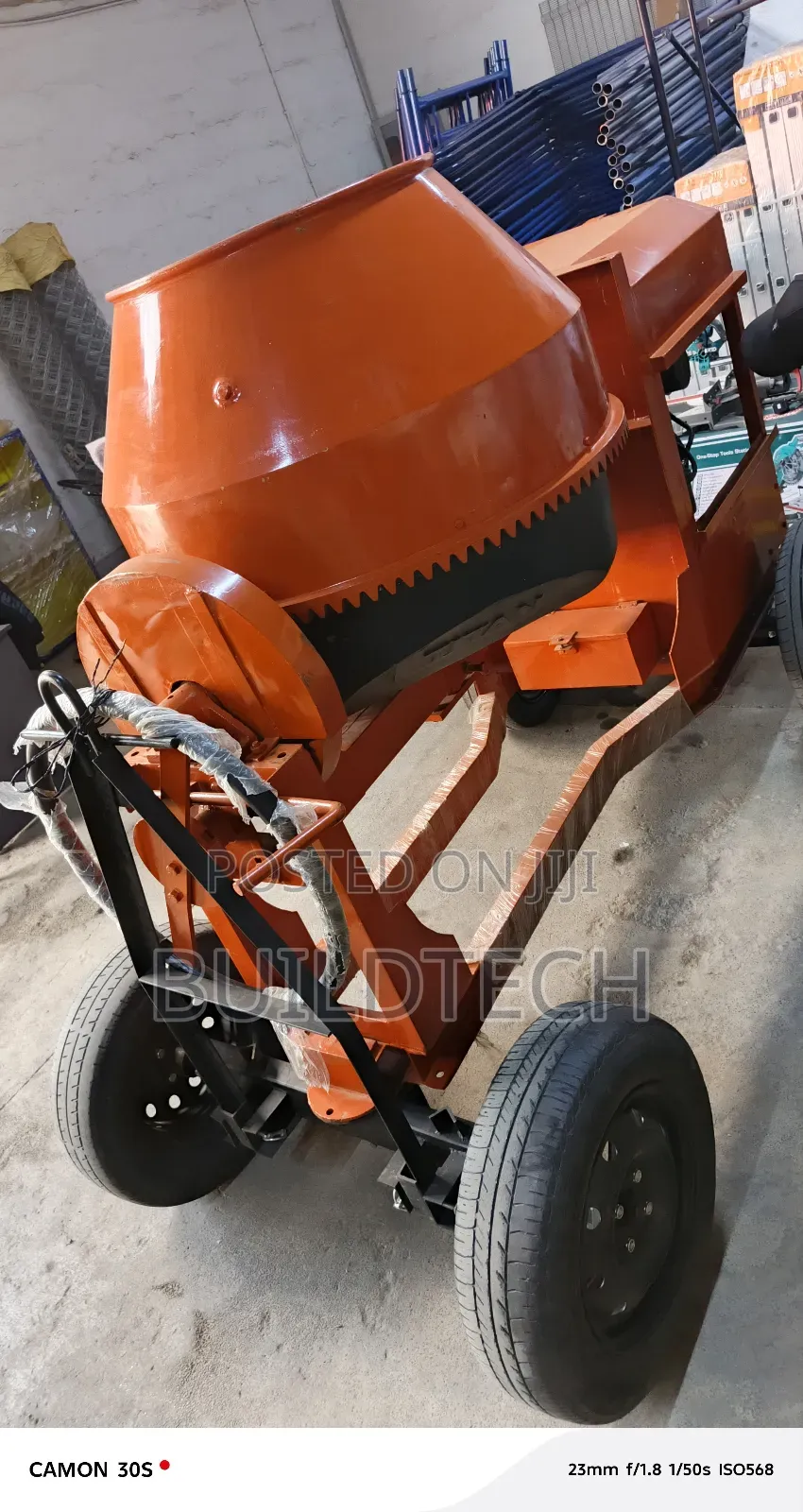 Titan 500l Portable Building Mixer