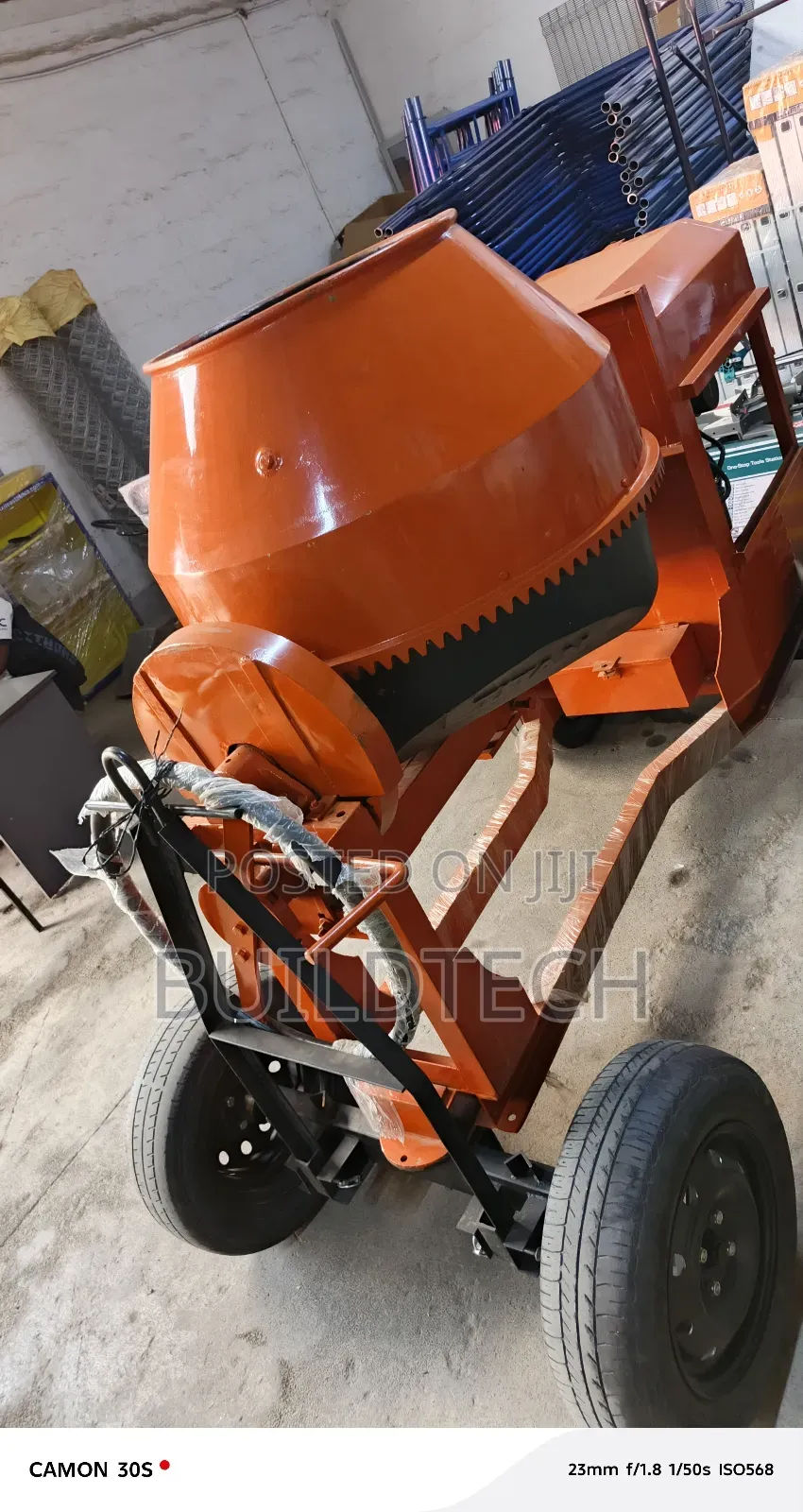 Titan 500l Portable Building Mixer