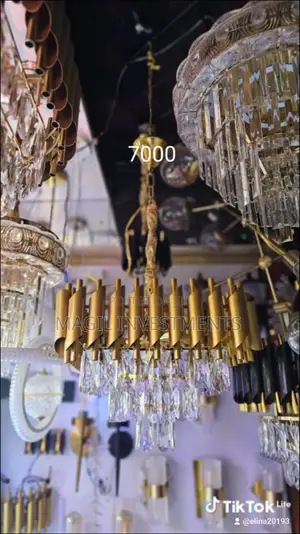 Square Crystal Chandelier